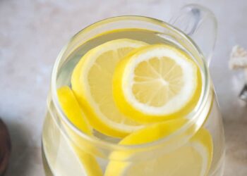 Drinking Warm Lemon Water