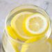 Drinking Warm Lemon Water