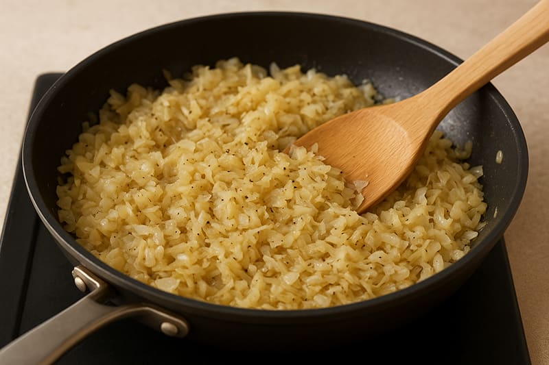 Make the Sauerkraut Filling