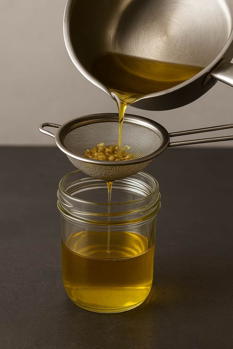 Strain the Oil