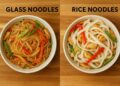 glass noodles vs rice noodles