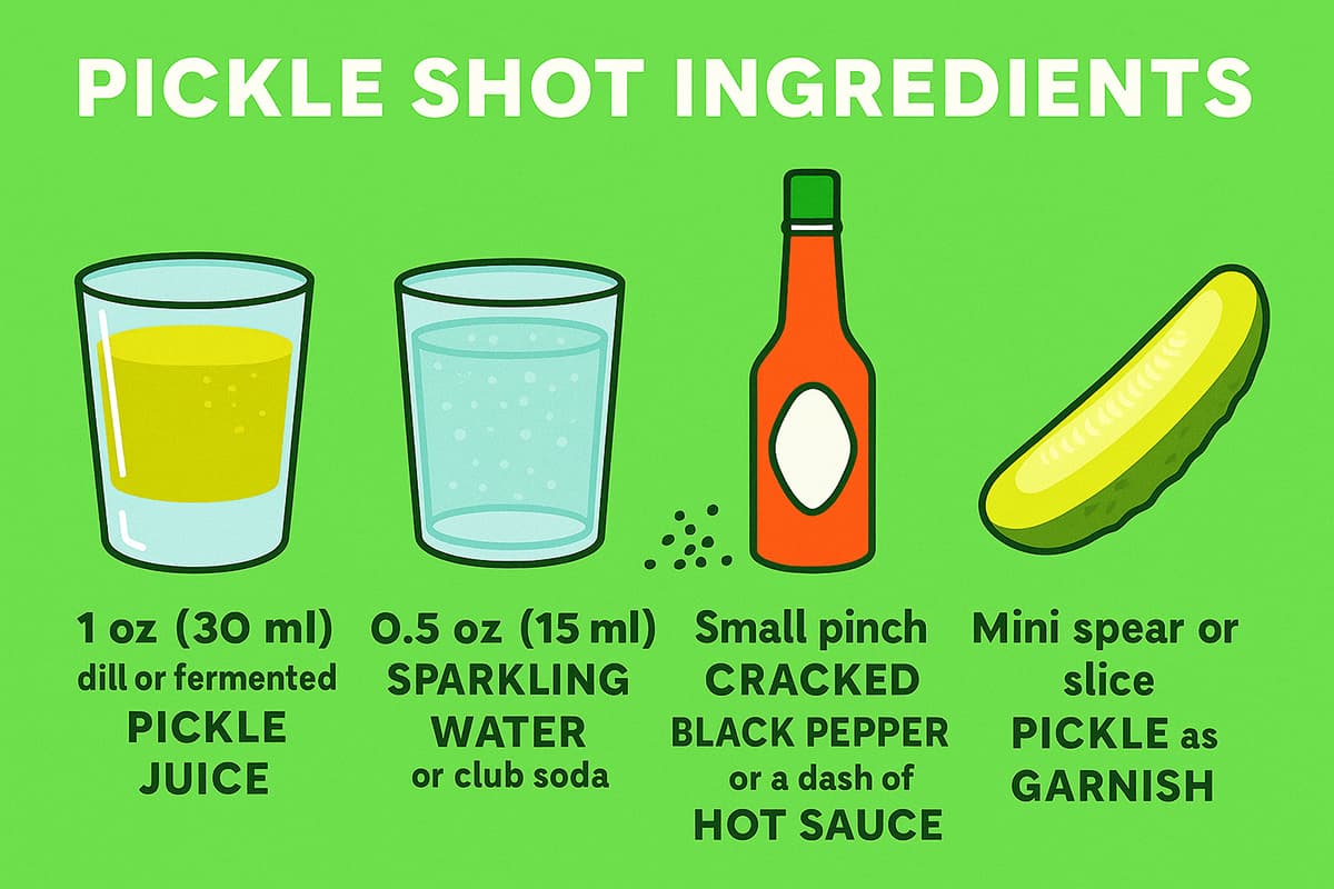 Pickle Shot Ingredients