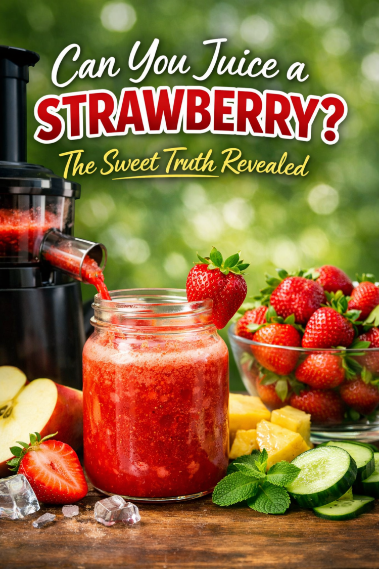 Can You Juice a Strawberry